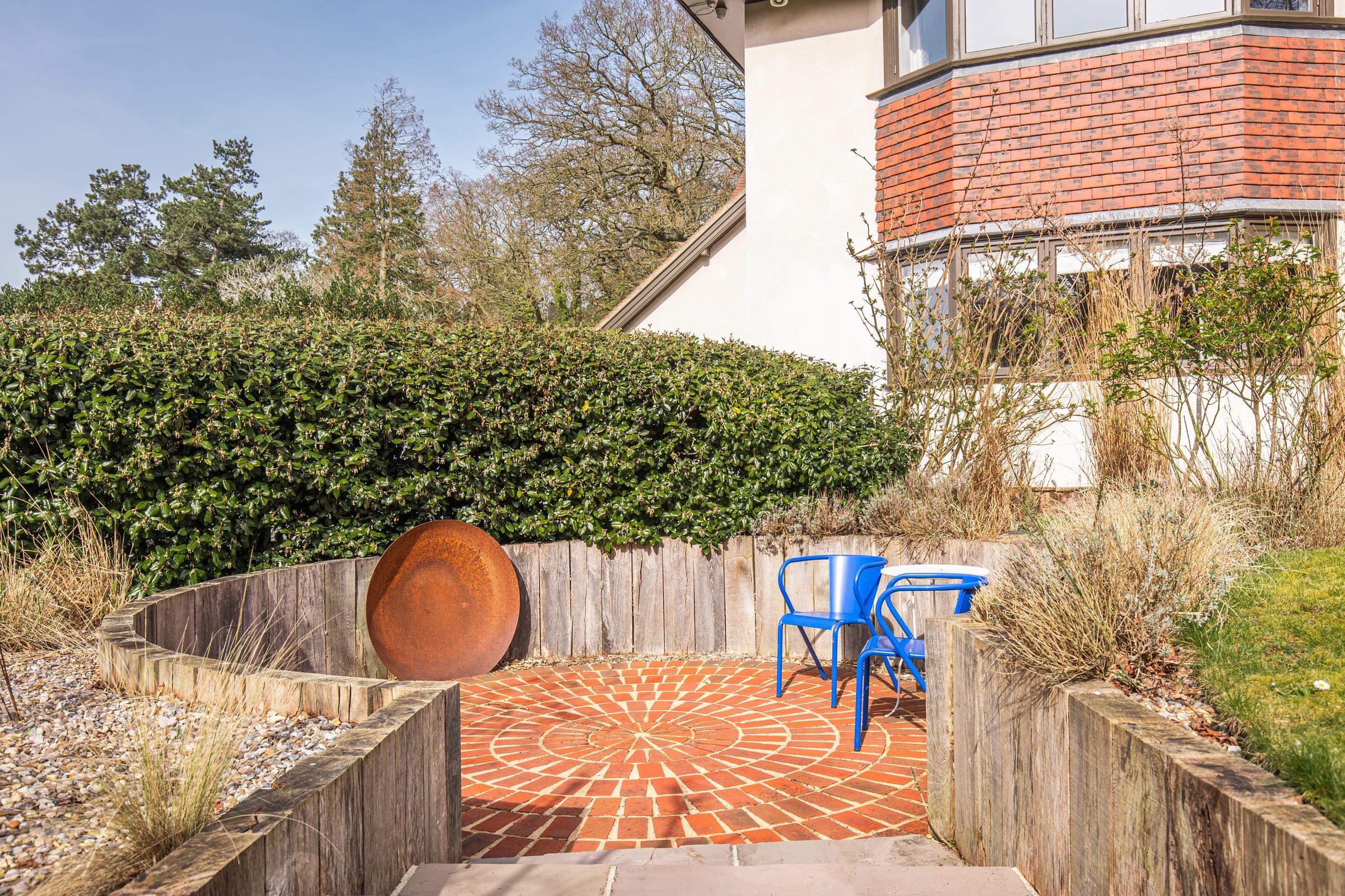 The garden terrace, where afternoon tea becomes a ritual